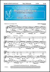 Hymn of Peace SATB choral sheet music cover Thumbnail